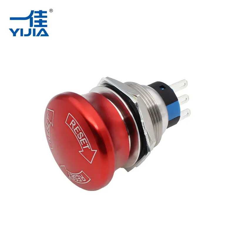 Yijia Red Emergency Button သည် စက်မှုဘေးကင်းရေး ထိန်းချုပ်မှုစနစ်များအတွက် အဘယ်အရာက အကောင်းဆုံးဖြစ်သနည်း။